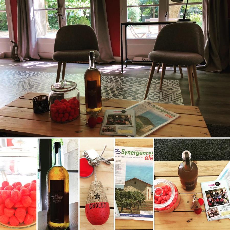 Au Rez De Jardin Hotel Cholet Eksteriør billede
